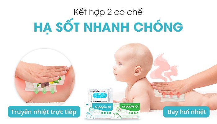 Hạ sốt cho bé