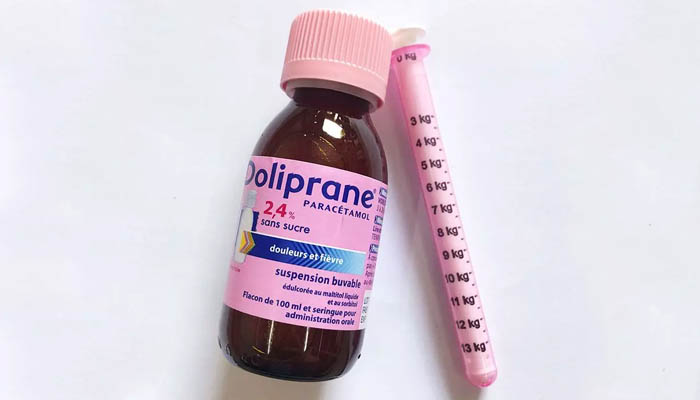 Thuốc hạ sốt cho trẻ 1 tuổi Doliprane